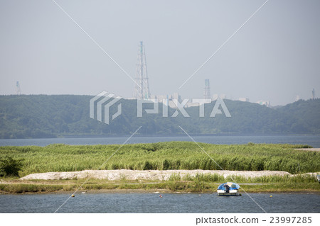 Aomori prefecture Rokkasho village Ozunuma and nuclear fuel cycle facility 23997285
