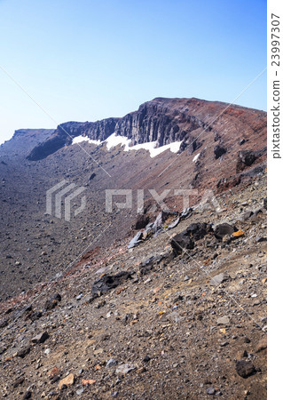 Mt. Fujiyama of Mt. Asama, Miyota Town Nagano Prefecture 23997307
