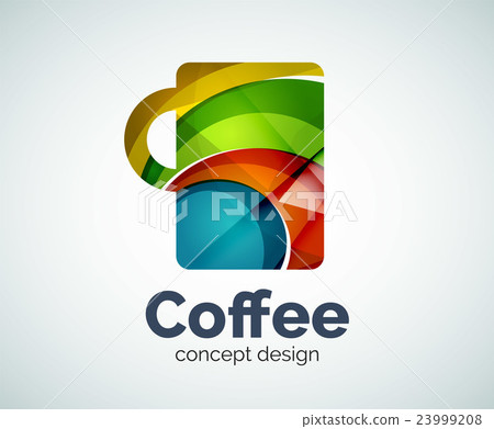 Coffee cup logo template 23999208