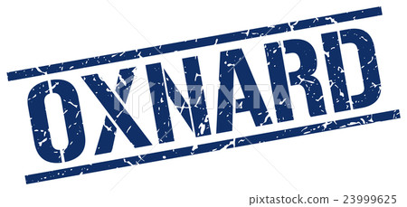 Oxnard blue square stamp Oxnard blue square stamp 23999625