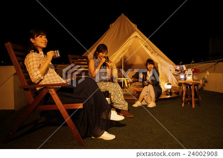 Camp Gran Ping Outdoor Tent Women Night Friend Friends Girls' Association 24002908