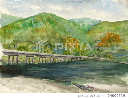 四萬十川的草圖 四萬十川的草圖 24004619