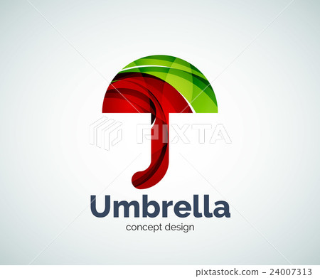 Vector umbrella logo template Vector umbrella logo template 24007313