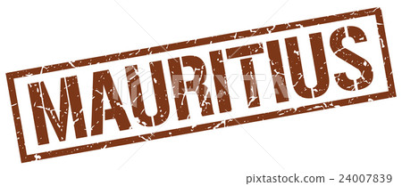 Mauritius brown square stamp 24007839