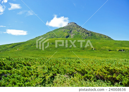 Rausu-dake desired from Rausu-Ping Rausu-dake desired from Rausu-Ping 24008636