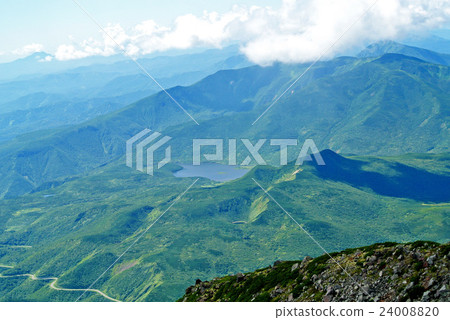 Rausu lake from the summit of Rausu-dake 24008820