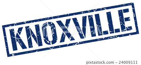 Knoxville blue square stamp Knoxville blue square stamp 24009111