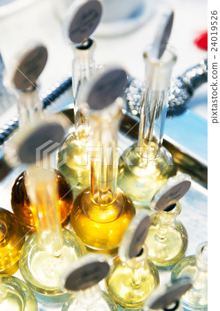 Perfume in glass bottles Perfume in glass bottles 24019526