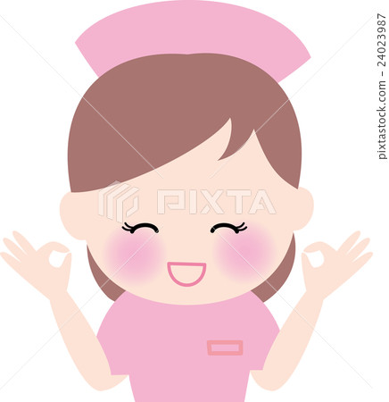 Nurse Female Nurse OK Smile Nurse Female Nurse OK Smile 24023987