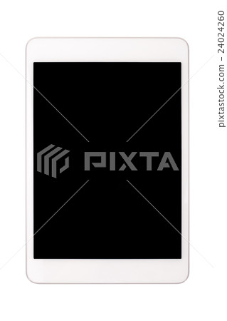 Mobile phone or tablet with blank screen mockup Mobile phone or tablet with blank screen mockup 24024260