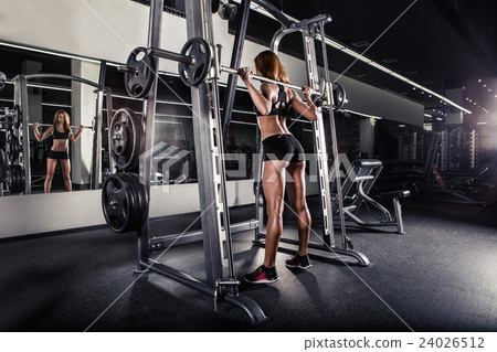 Young sexy girl in the gym Young sexy girl in the gym 24026512