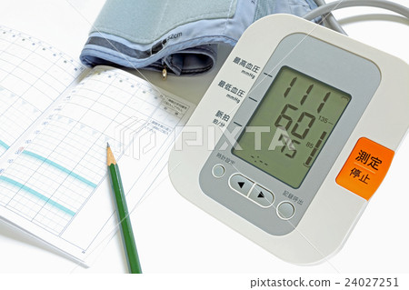 Blood pressure monitor, blood pressure measurement, blood pressure notebook Blood pressure monitor, blood pressure measurement, blood pressure notebook 24027251