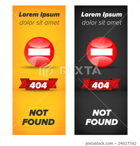 Not found sign 24027582