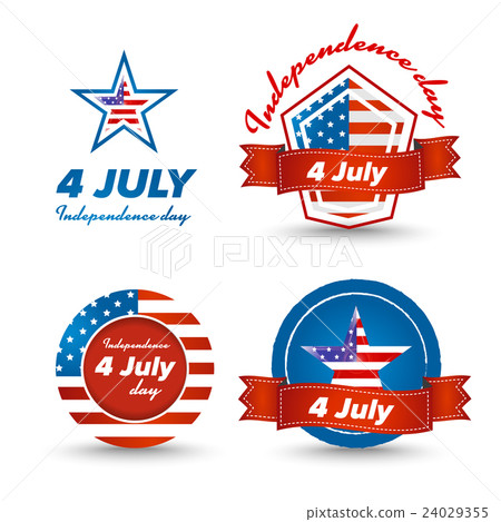 Independence day icons set Independence day icons set 24029355