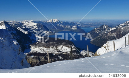 View from Mt Fronalpstock, Swiss Alps 24032006