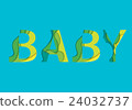 Baby word vector illustration 24032737