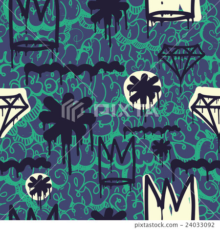 Vector seamless pattern 24033092