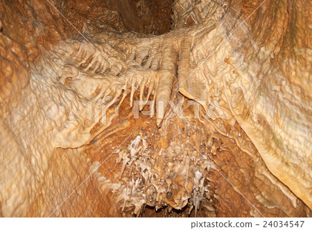 Limestone dripstones in Koneprusy caves 24034547