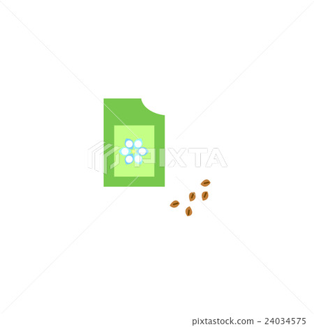 Packaging design for seeds. 24034575