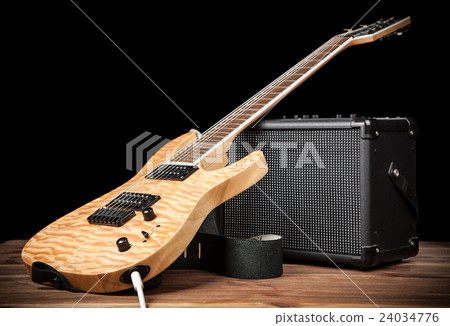 Electric guitar and amplifier 24034776