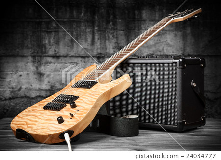 Electric guitar and amplifier Electric guitar and amplifier 24034777