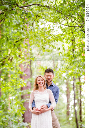 Beautiful wedding couple Beautiful wedding couple 24034914