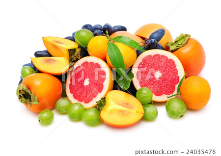 collection fresh fruit 24035478