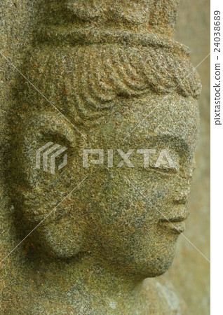 信州的文化資產傑作守谷貞治的石佛聖觀音菩薩（Ina Shimane Pref。）鳥頭概述擴張 24038689