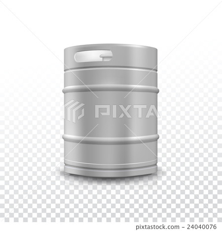 Metal beer keg with grained Metal beer keg with grained 24040076