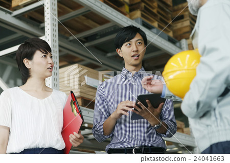 Logistics warehouse Logistics warehouse 24041663