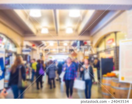 Abstract blur of San Francisco street . Abstract blur of San Francisco street . 24043534