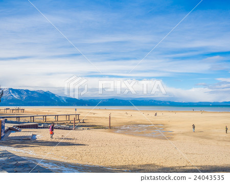 Beautiful Tahoe Lake, California. 24043535