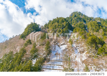 Japan Winter mountain 24043673