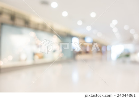 Abstract blur shopping mall 24044861