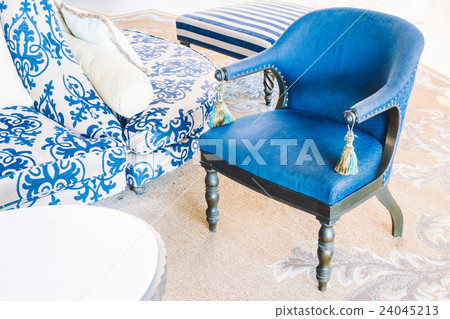 Pillow on sofa and chair Pillow on sofa and chair 24045213