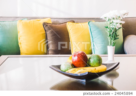 Pillow on sofa Pillow on sofa 24045894