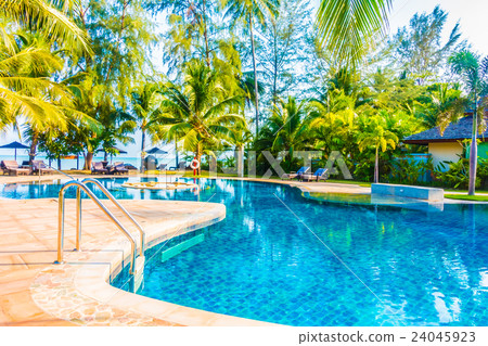 Outdoor swimming pool 24045923
