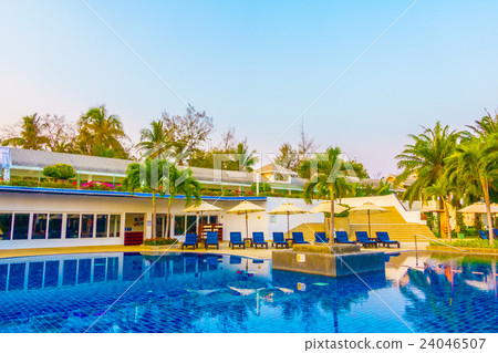 Outdoor swimming pool Outdoor swimming pool 24046507