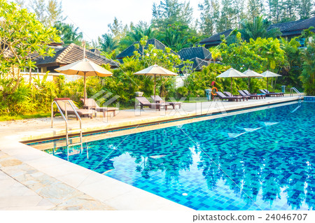 Outdoor swimming pool 24046707