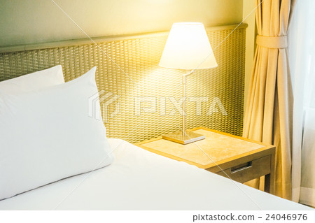 Pillow on bed 24046976