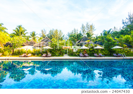 Outdoor swimming pool 24047430