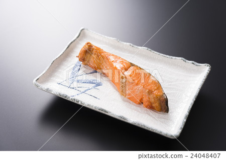 Grilled salmon 24048407