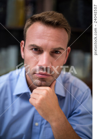 Portrait of confident man Portrait of confident man 24048507