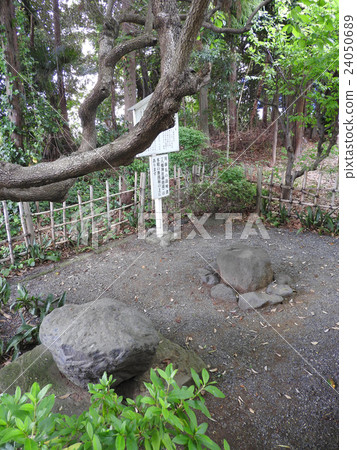 面對八幡神社的石頭 24050689