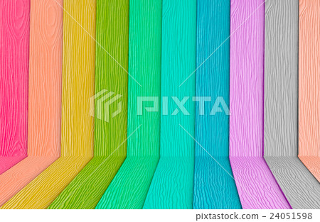 colorful of artificial wood with a pastel colored colorful of artificial wood with a pastel colored 24051598