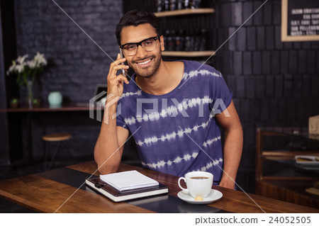 Man making a phone call Man making a phone call 24052505