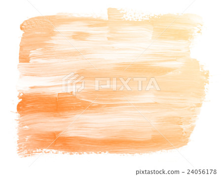 Abstract orange  watercolor on white background. 24056178