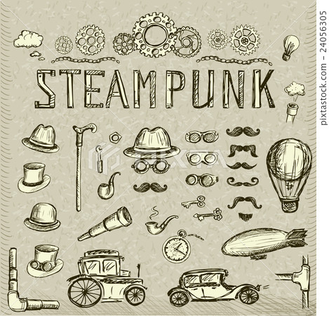Set Steampunk collection 24056305