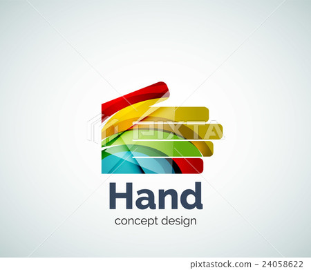Hand logo template 24058622