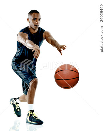 basketball player man Isolated basketball player man Isolated 24059449
